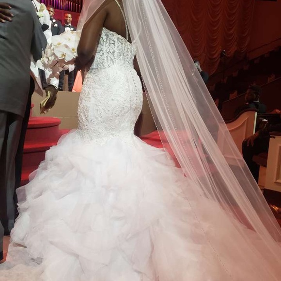 Mori Lee wedding dress altered and customized - Picture 2 of 5